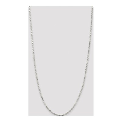 Sterling Silver 3.25mm Beveled Oval Cable Chain – view 4