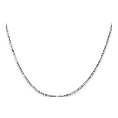 Sterling Silver 1.5mm Curb Chain – view 2