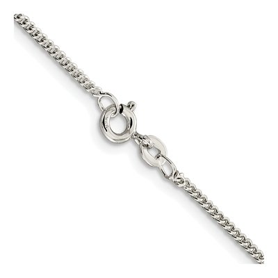 Sterling Silver 1.5mm Curb Chain – view 3