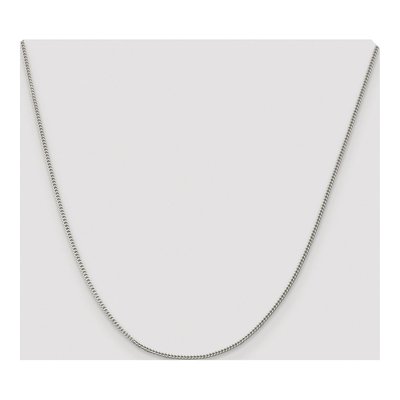 Sterling Silver 1.5mm Curb Chain – view 4