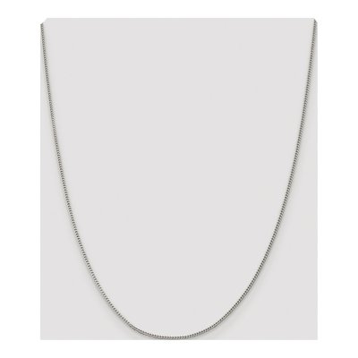 Sterling Silver 1.5mm Curb Chain – view 4