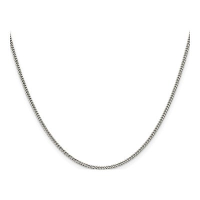 Sterling Silver 1.75mm Curb Chain – view 2