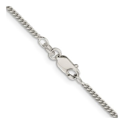 Sterling Silver 1.75mm Curb Chain – view 3
