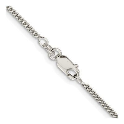 Sterling Silver 1.75mm Curb Chain – view 3