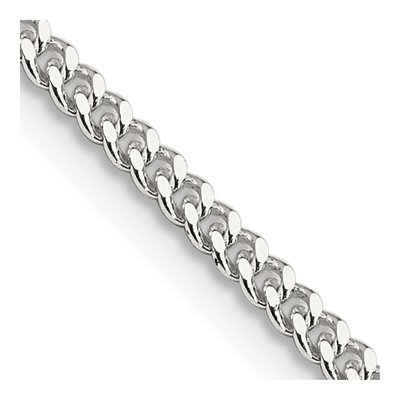 Sterling Silver 2mm Curb Chain