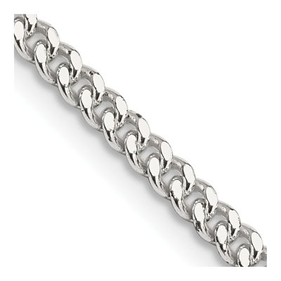 Sterling Silver 3mm Curb Chain