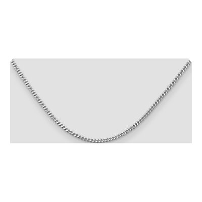 Sterling Silver 3mm Curb Chain – view 4