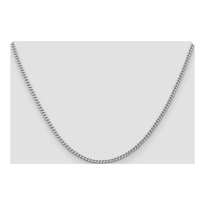 Sterling Silver 3mm Curb Chain – view 4