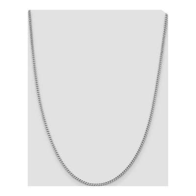 Sterling Silver 3mm Curb Chain – view 4