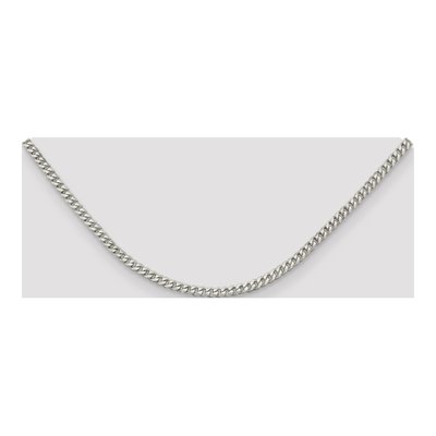 Sterling Silver 3.5mm Curb Chain – view 4