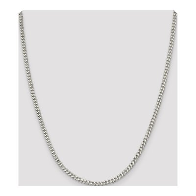 Sterling Silver 3.5mm Curb Chain – view 4