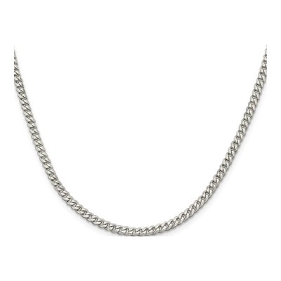 Sterling Silver 3.5mm Curb Chain – view 2