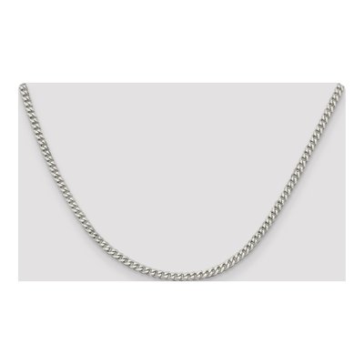 Sterling Silver 3.5mm Curb Chain – view 4