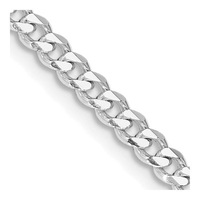 Sterling Silver 3.5mm Curb Chain