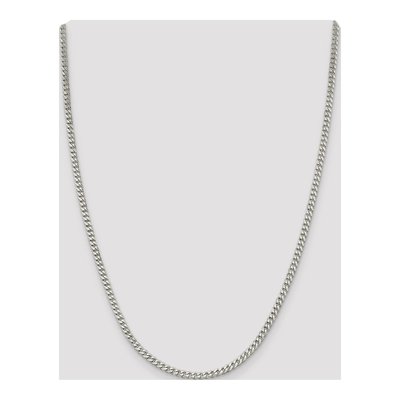 Sterling Silver 3.5mm Curb Chain – view 4