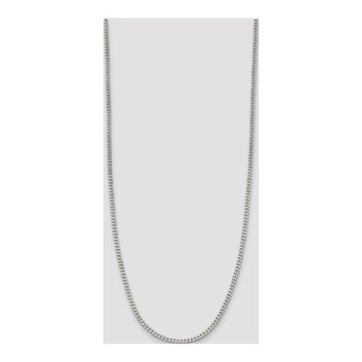 Sterling Silver 3.5mm Curb Chain – view 4