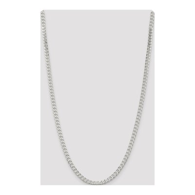 Sterling Silver 4.5mm Curb Chain – view 4