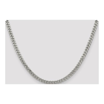 Sterling Silver 4.5mm Curb Chain – view 4