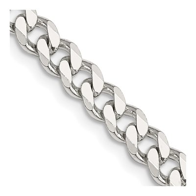 Sterling Silver 5.7mm Curb Chain