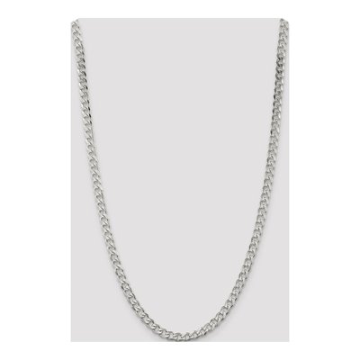 Sterling Silver 5.7mm Curb Chain – view 4
