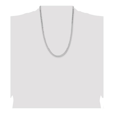 Sterling Silver 5.7mm Curb Chain – view 4