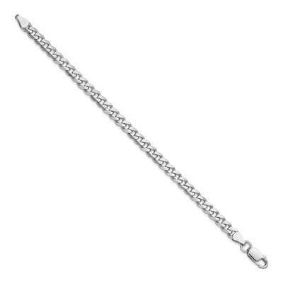Sterling Silver 5.7mm Curb Chain Bracelet – view 2