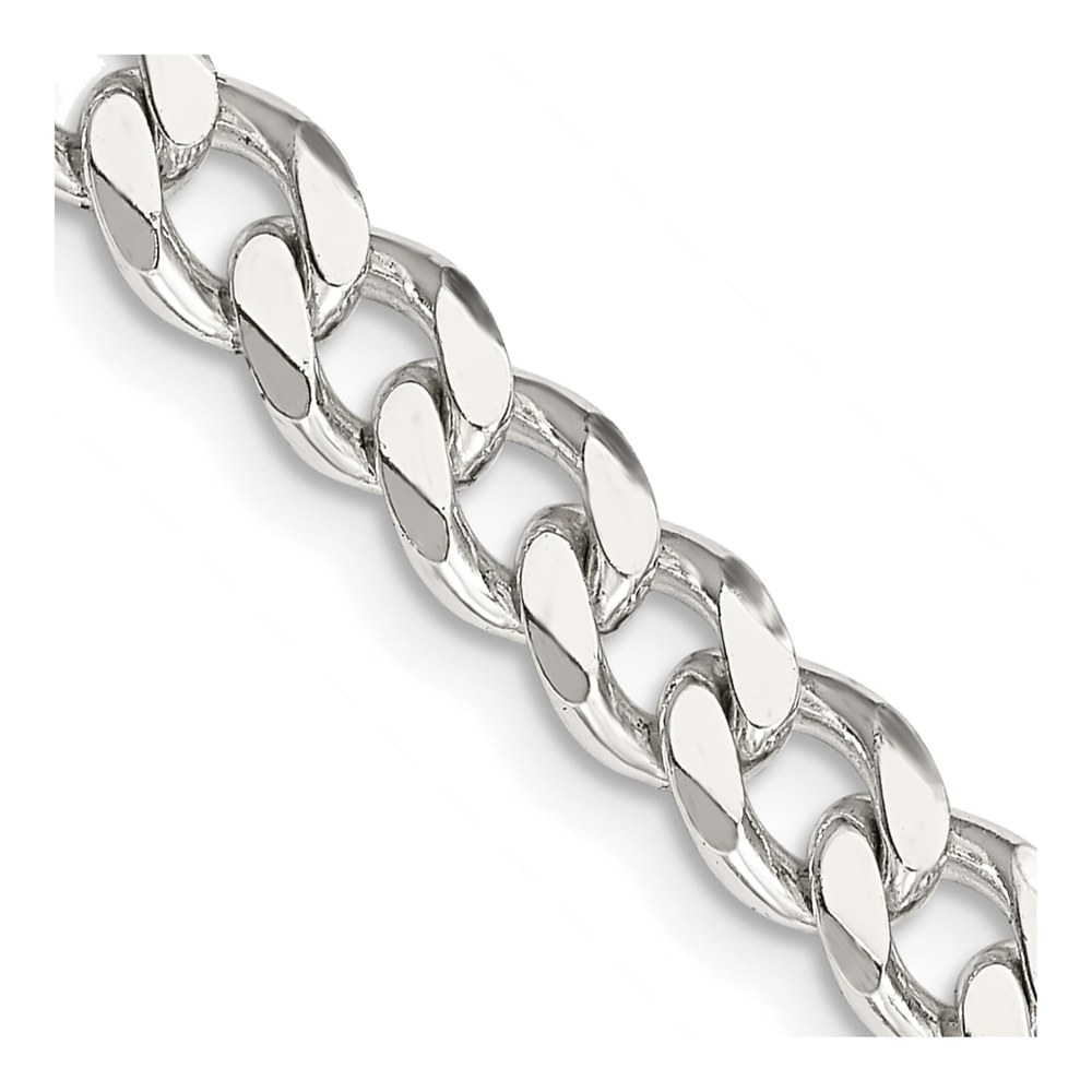 Sterling Silver 6.5mm Curb Chain
