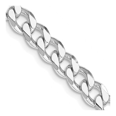 Sterling Silver 6.5mm Curb Chain