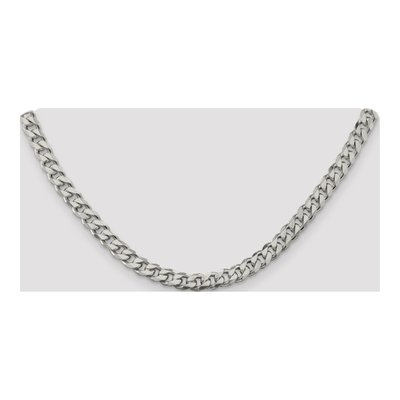 Sterling Silver 8.3mm Curb Chain – view 4