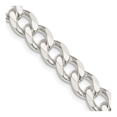 Sterling Silver 8.3mm Curb Chain