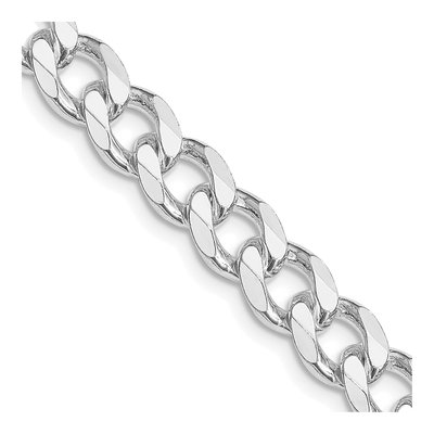 Sterling Silver 8.3mm Curb Chain