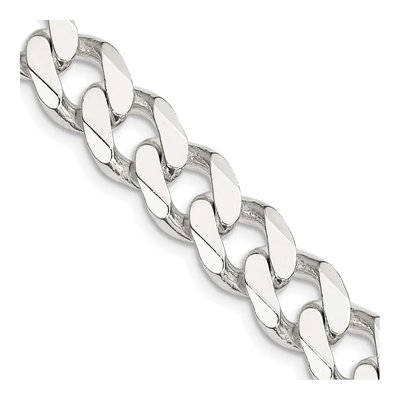 Sterling Silver 11mm Curb Chain