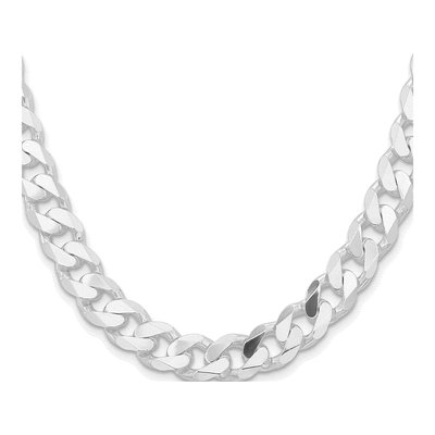 Sterling Silver 11mm Curb Chain – view 2