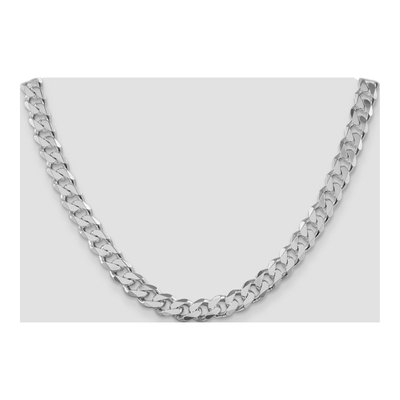 Sterling Silver 11mm Curb Chain – view 4