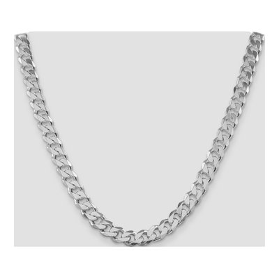 Sterling Silver 11mm Curb Chain – view 4