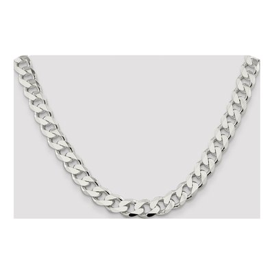 Sterling Silver 13mm Curb Chain – view 4