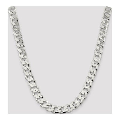 Sterling Silver 13mm Curb Chain – view 4