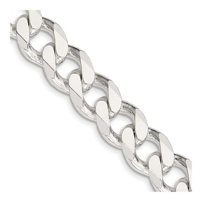 Sterling Silver 13mm Curb Chain