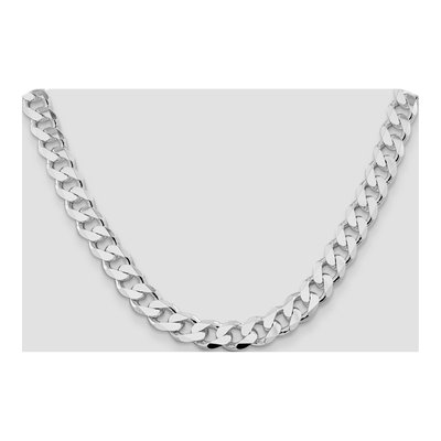 Sterling Silver 13mm Curb Chain – view 4