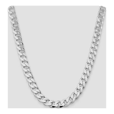 Sterling Silver 13mm Curb Chain – view 4