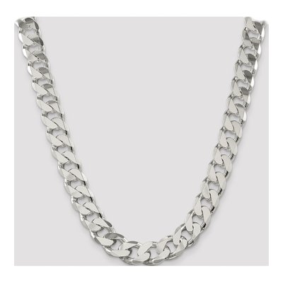 Sterling Silver 16.25mm Curb Chain – view 4