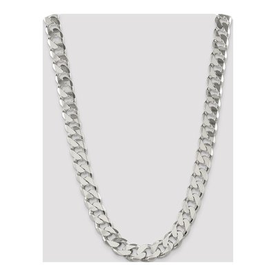 Sterling Silver 16.25mm Curb Chain – view 4