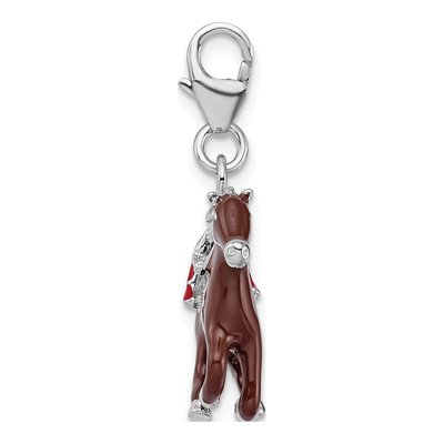 Sterling Silver Rh Charm – view 3