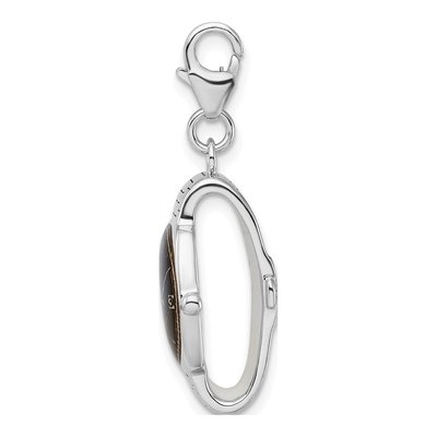 Sterling Silver Wristwatch Charm – view 3