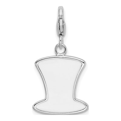 Sterling Silver Hat Charm – view 4
