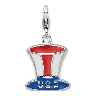 Sterling Silver Hat Charm