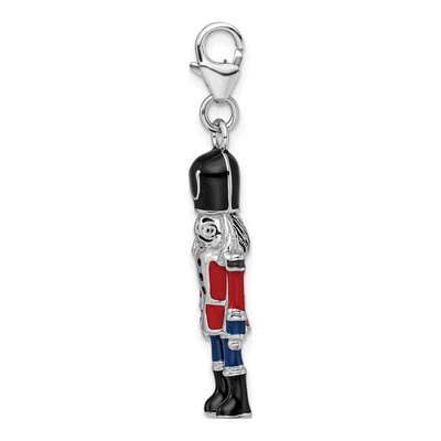 Sterling Silver Nut Cracker Charm – view 3