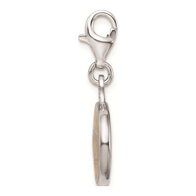 Sterling Silver Pittsburgh Enamel Charm – view 3