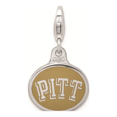 Sterling Silver Pittsburgh Enamel Charm