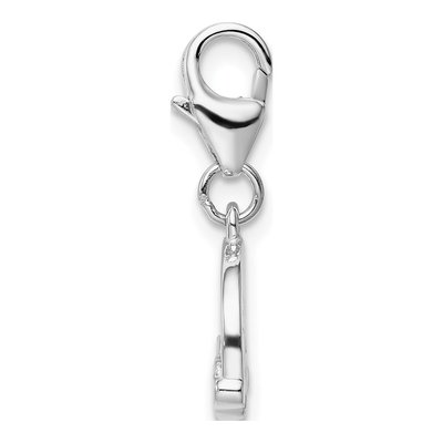 Sterling Silver Rainbow Enamel Charm – view 3